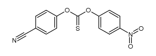Carbonothioic acid, O-(4-cyanophenyl) O-(4-nitrophenyl) ester 结构式