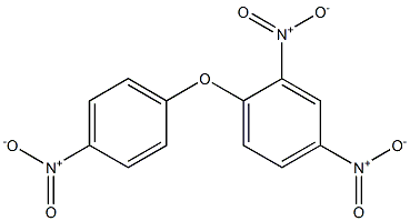 2,4-二硝基-1-(4-硝基苯氧基)苯 结构式
