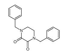 1,4-二苄基-2,3-哌嗪二酮 结构式