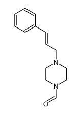 1-(3-Phenyl-2-propenyl)-4-formylpiperazine 结构式