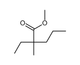 2-乙基-2-甲基戊酸甲酯 结构式