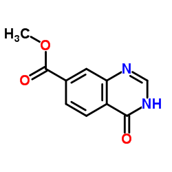 4-羟基喹唑啉-7-羧酸甲酯 结构式