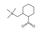 trimethyl((2-nitrocyclohexyl)methyl)silane 结构式