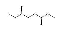 (3R,6R)-3,6-二甲基辛烷 结构式