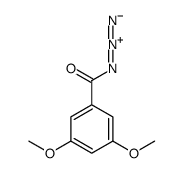 3,5-dimethoxybenzoyl azide 结构式