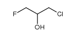 1-氯-3-氟-2-丙醇 结构式