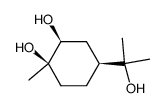对孟烷-1,2,8-三醇 结构式