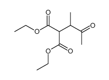 1,3-diethyl 2-(3-oxobutan-2-yl)malonate 结构式