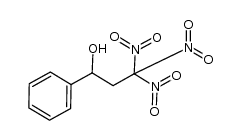 3,3,3-三硝基-1-苯基-1-丙醇 结构式