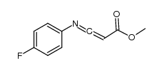 methyl N-(4-fluorophenyl)ketenimine-1-carboxylate 结构式