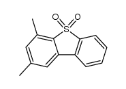 2,4-二甲基苯并噻吩 5,5-二氧化物 结构式