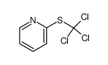 2-[(trichloromethyl)thio]pyridine 结构式