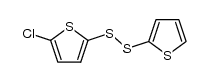 2-氯-5-(噻吩-2-基二硫烷基)噻吩 结构式