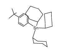 三环己基(4-叔丁基苯基)锡 结构式
