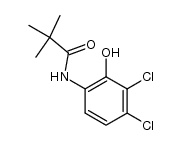 3,4-二氯-2-羟基新戊酰苯胺 结构式