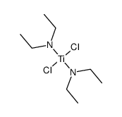 titanium bis(diethylamido)dichloride 结构式