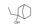 2-乙基双环[2.2.1]庚-2-醇 结构式