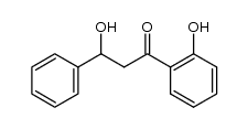 3-羟基-1-(2-羟基苯基)-3-苯基丙-1-酮 结构式