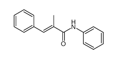 α-Methylzimtsaeureanilid 结构式