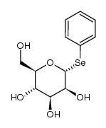 phenyl 1-seleno-α-D-mannopyranoside 结构式