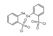 bis(2-chlorosulfonylphenyl)diselenide 结构式