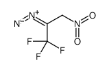 2-重氮-1,1,1-三氟-3-硝基丙烷 结构式