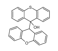 9-xanthen-9-yl-thioxanthen-9-ol 结构式