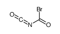 N-(oxomethylidene)carbamoyl bromide 结构式