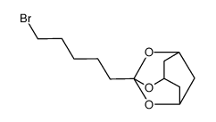 1-溴-4-(2,4,10-三氧杂三环[3.3.1.13,7]癸-3-基)戊烷 结构式