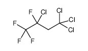 2,4,4,4-四氯-1,1,1,2-四氟丁烷 结构式