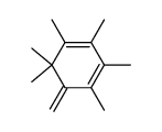 1,2,3,4,6,6-六甲基-5-亚甲基环己-1,3-二烯 结构式