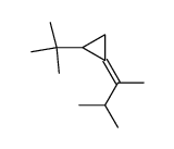 (Z)-1-tert-butyl-2-(3-methyl-2-butylidene)cyclopropane 结构式