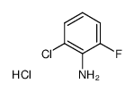 2-氯-6-氟苯胺盐酸盐 结构式