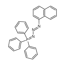 [1]naphthyl-triphenylphosphoranylidene-triazene 结构式