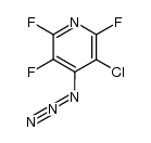 4-叠氮基-2,5,6-三氟-3-氯吡啶 结构式