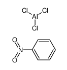 硝基苯-三氯化铝络合物 结构式