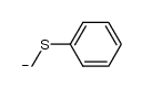 甲基苯基硫醚α-碳负离子 结构式