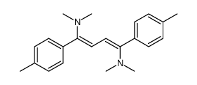 N1,N1,N4,N4-tetramethyl-1,4-di-p-tolylbuta-1,3-diene-1,4-diamine 结构式