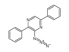 3-azido-2,5-diphenylpyrazine 结构式