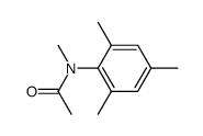 acetic acid-(2,4,6,N-tetramethyl-anilide) 结构式