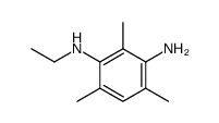 N-乙基-2,4,6-三甲基间苯二胺 结构式