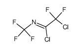 3,4-dichloropentafluoro-2-aza-2-butene 结构式