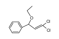 1,1-dichloro-3-ethoxy-3-phenylpropene 结构式