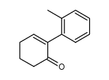2-(2-methylphenyl)cyclohex-2-enone 结构式