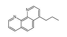 4-丙基-[1,10]菲咯啉 结构式