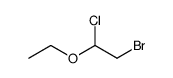 2-溴-1-氯-1-乙氧基乙烷 结构式