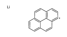 1-芘基锂 结构式
