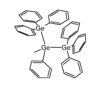 2-甲基-1,1,1,2,3,3,3-七苯基三锗烷 结构式