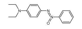(Z)-2-(4-(diethylamino)phenyl)-1-phenyldiazene oxide 结构式