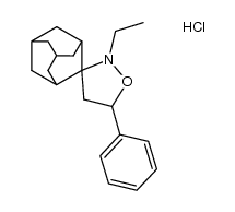 2-ethyl-5-phenyl-spirodecane> hydrochloride 结构式